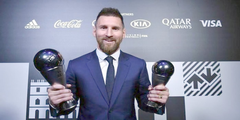 Messi đứng đầu cầu thủ xuất sắc nhất năm của fifa